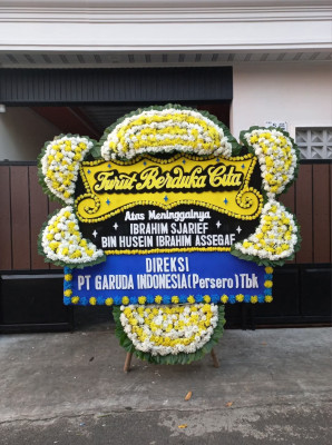 Papan Bunga Duka di Cihanjuang