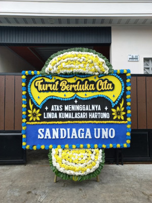 Papan Bunga Duka di Cihanjuang